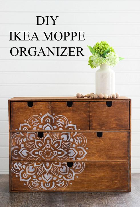 DIY IKEA Moppe Organizer